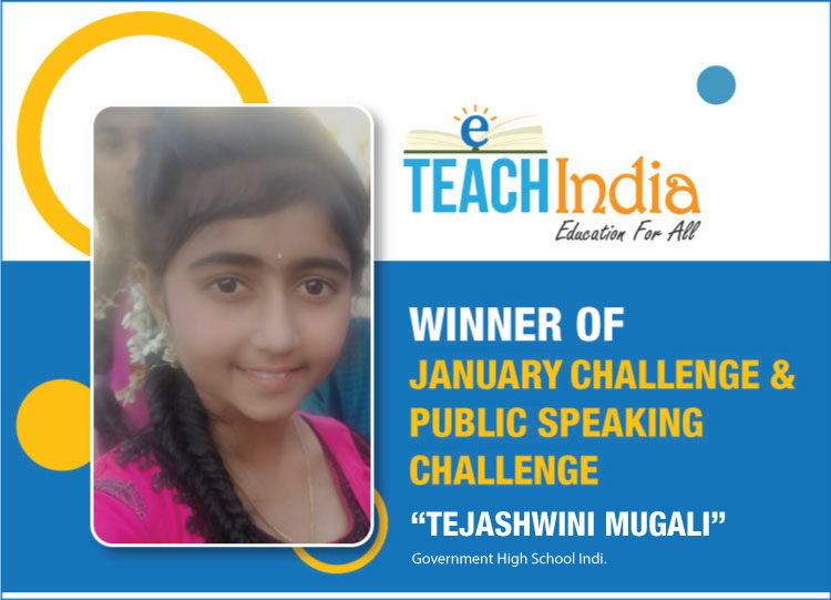 Winner of January Challenge & Public Speaking Challenge